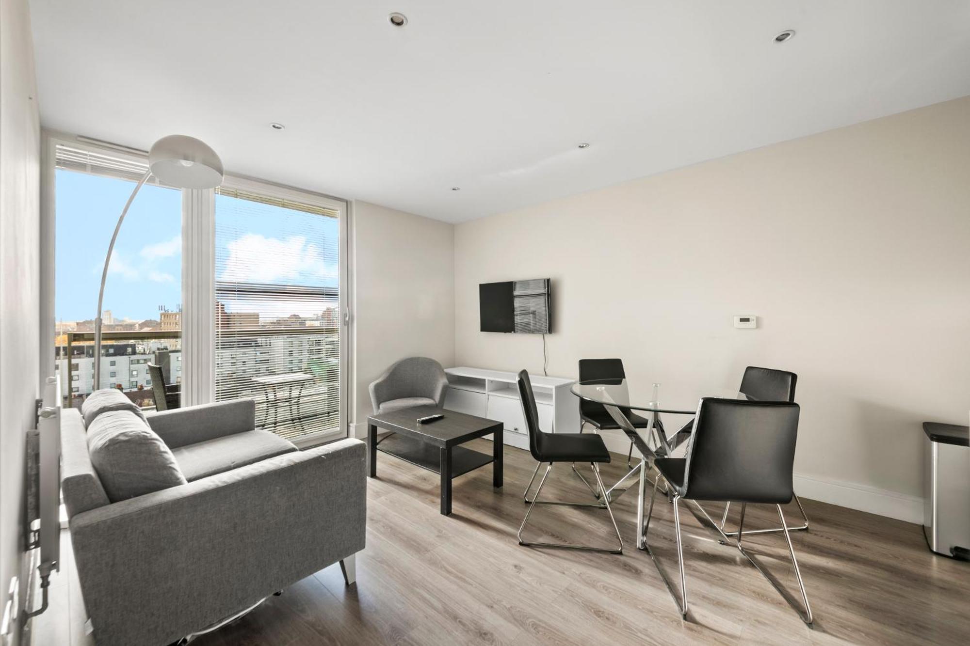 Londwell, Canary Wharf Skyline Balcony Suite Лондон Екстериор снимка